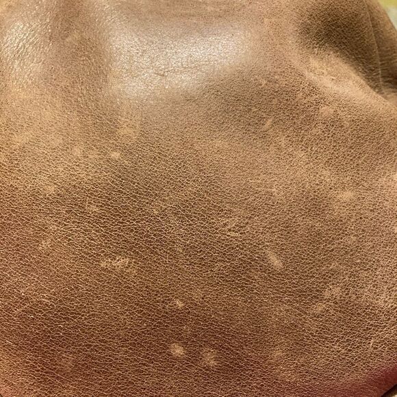 FASHIONABLE LOCAL & GLOBAL, Handmade in Ethiopia, Leather hobo crossbody, brown - Picture 15 of 15